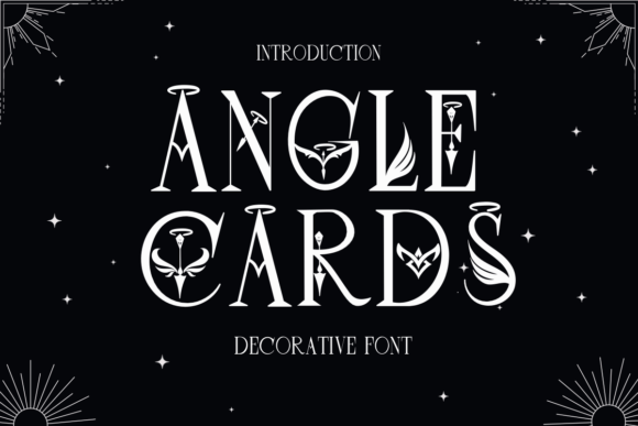 Angel Cards: A Typeface for Mystical & Elegant Design