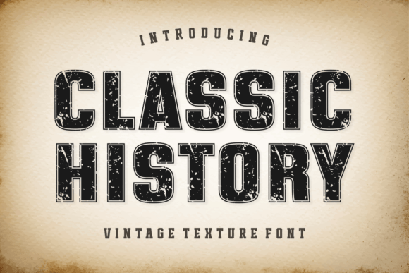 Classic History Font: Unlocking Vintage Design Potential