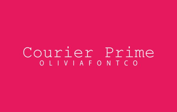 Courier Prime: A Font with Authentic Handwritten Charm