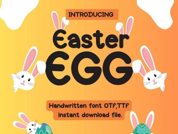 Eater Egg: A Handwritten Font for Authentic Design