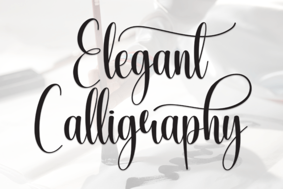 Elegant Calligraphy: A Modern Take on Expressive Brush Lettering