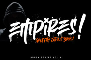 Empires: The Street-Wise Brush Font That Demands Attention