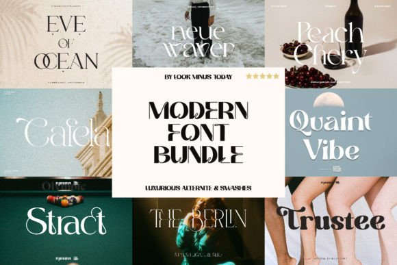 Modern Bundles: A Designer's Toolkit for Stylish Serifs