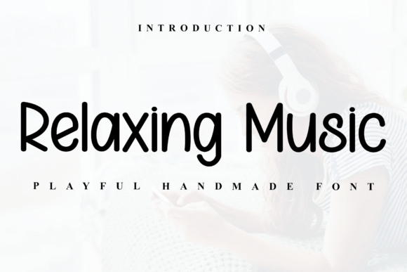 Relaxing Music: A Font That Feels Like a Friendly Wave