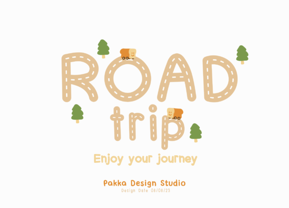 Road Trip: A Typeface That Captures the Spirit of Adventure