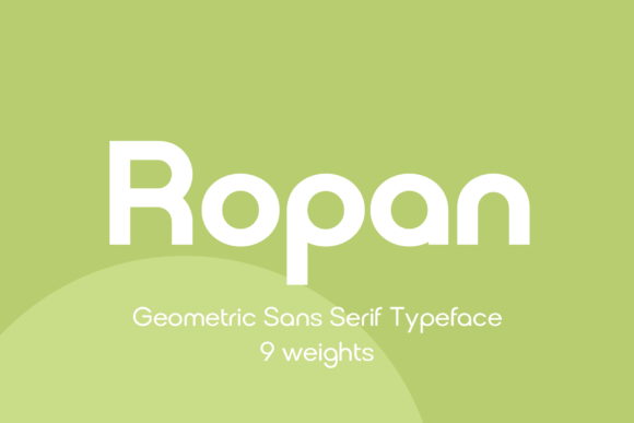 Ropan: The Modern Sans-Serif for Every Project