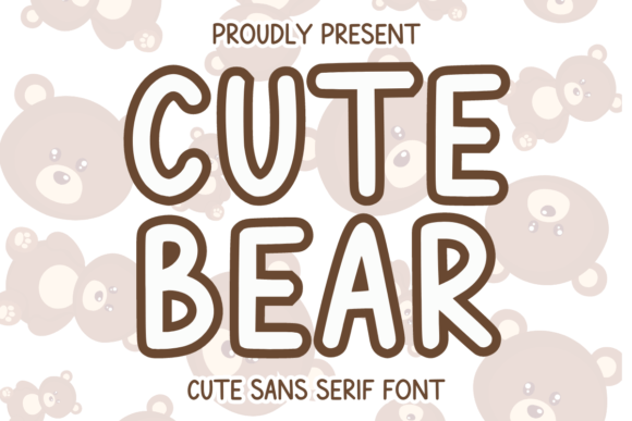Why Cute Bear is Your Go-To Creative Font for Projects