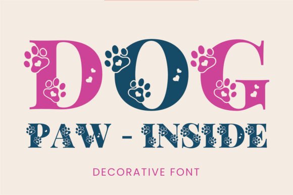 Why Dog Paw Inside Is Your Go-To Creative Font